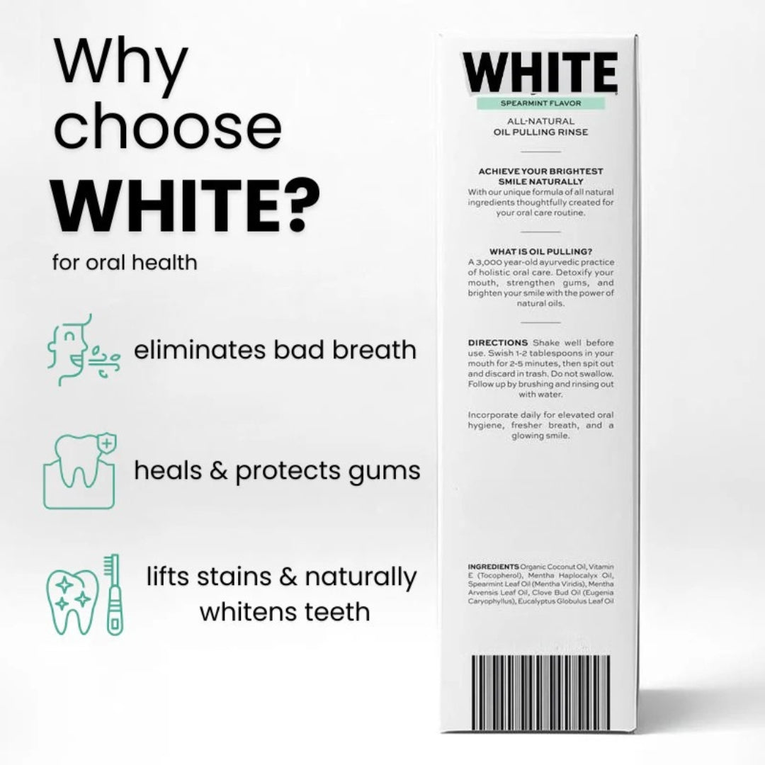 WHITE™ Oil Pulling Rinse